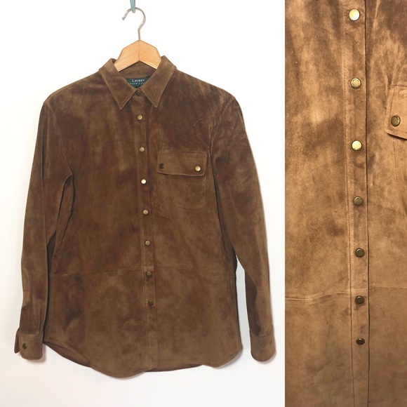 Lauren Ralph Lauren Other - Sued Leather Jacket Ralph Lauren